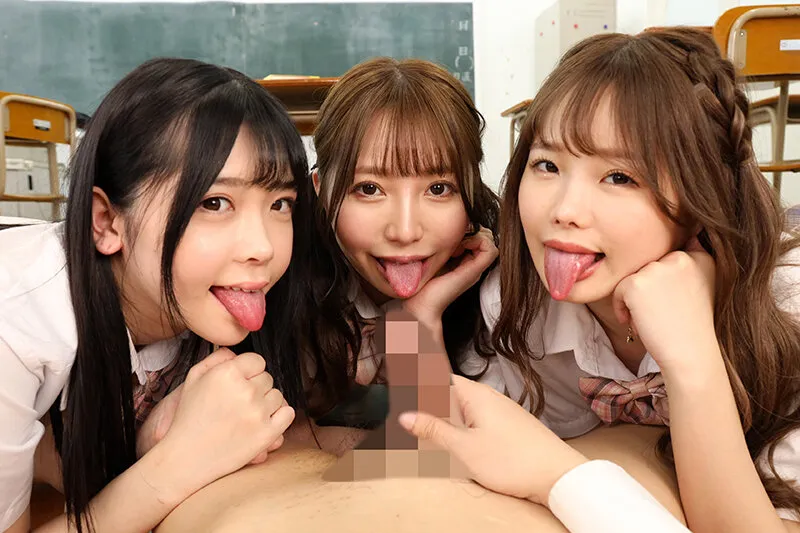 【JK】～聖パイパンヌ学園～ つるつる無毛マ●コでボクを魅了する美少女たちの夢のパイパン学園ハーレム 松本いちか 皆瀬あかり 流川莉央