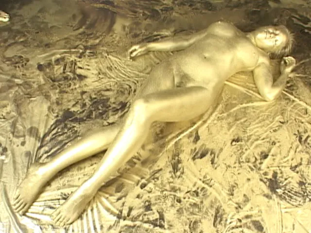 【松井真利子】ウェット＆メッシー WAM中毒【金粉】