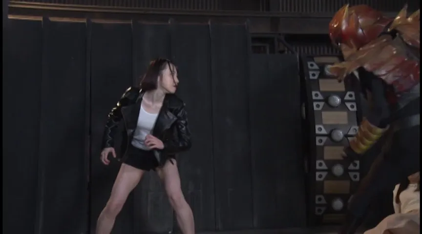 【榊ゆうり 須田理夏子】バーニングアクション スーパーヒロイン列伝42 魔討忍 雷花