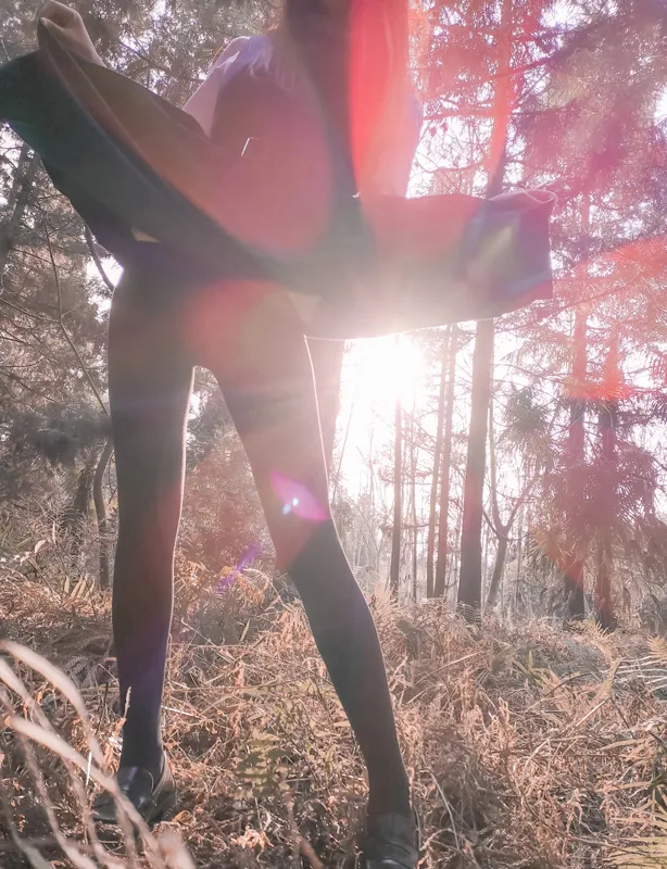 【JKコスROM】ATF Vol 003 優等生野外露出　10P