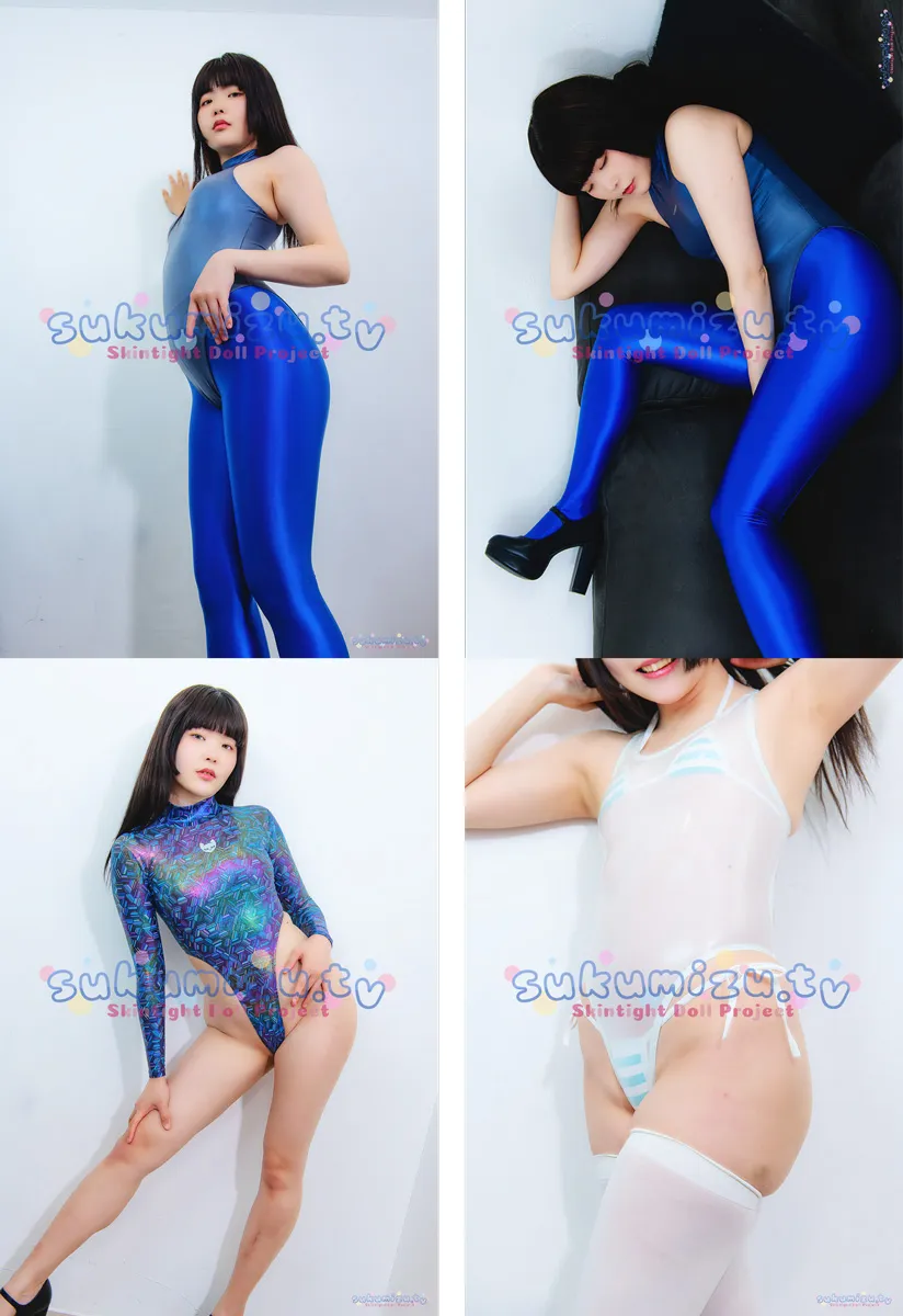 【真宮みれい】週刊ぴたフェチ#895 SkinSuit Doll Amethyst Ooze VIII【競泳水着コスROM】