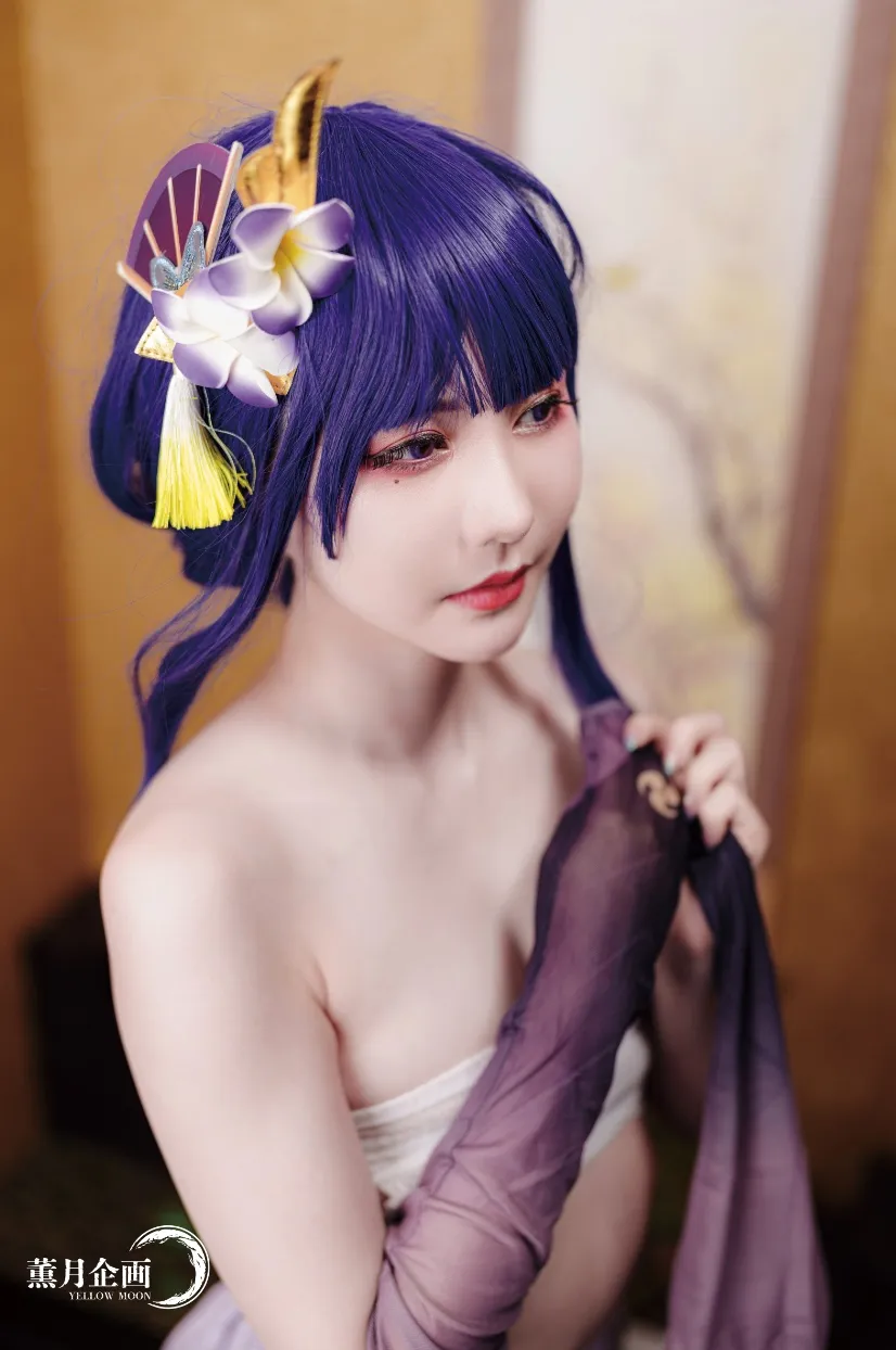 【原神 雷電将軍 コスROM】薫月企画 Ver.004 X 藍芽みずき 『○神』雷○将軍 ver1.0