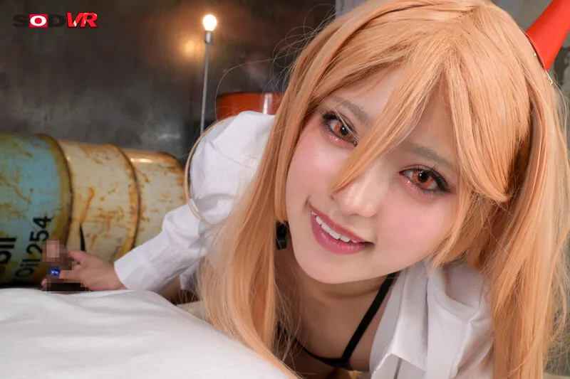 【渚みつき】【チェンソーマン パワー コスプレAV】【VR】騎乗位の悪魔が馬乗り杭打ちピストン！中出ししても終わらないSEX！！【デビル痴女降臨】