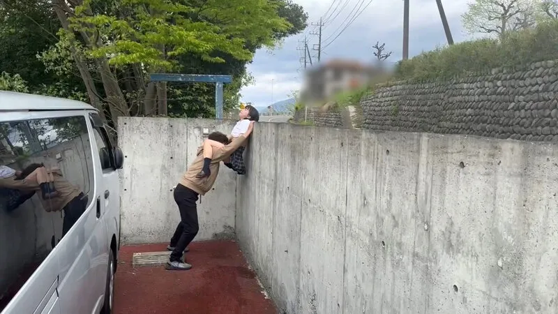 【由良かな】【JCロリ】駅弁露出 抱っこSEXが大好き！！パイパン微少女をパンパンパンパンパン！