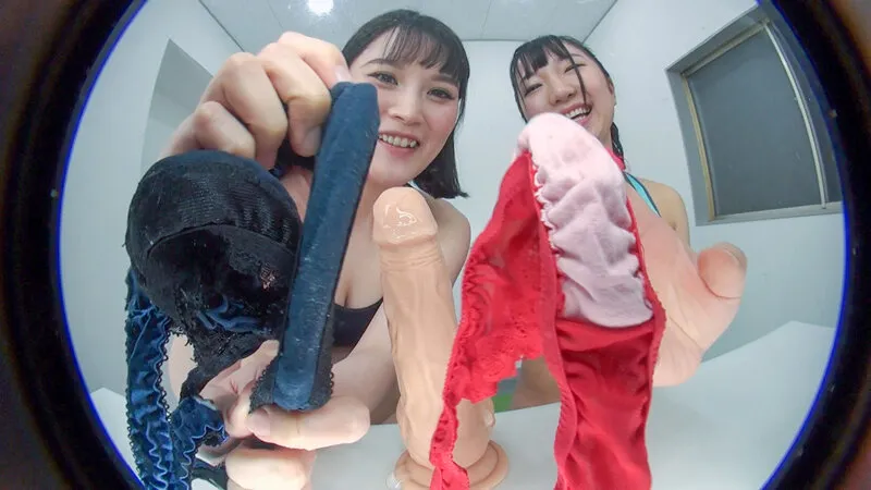 【如月夏希 白雪ひめ 音琴るい 他】ダブルバーチャル女体臭M男責め汚パンティーコキ