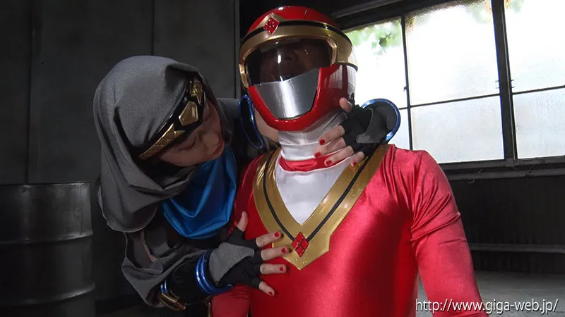 【海埜ほたる 豊岡さつき みおり舞】ヒーロー陥落 魔のくのいち三姉妹 シノビレッド完全敗北