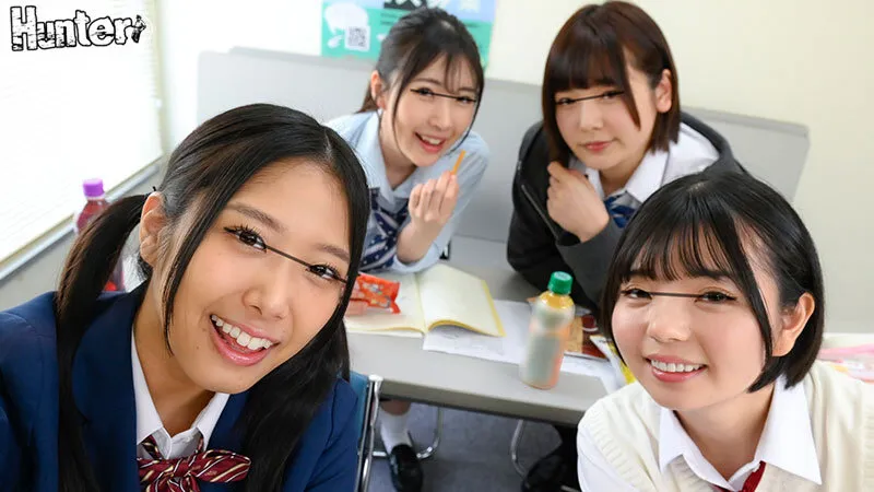 【市井結夏 早見なな 前乃菜々 皆月ひかる】【JKレイプ】今からキミの親友を片っ端からレ×プします。