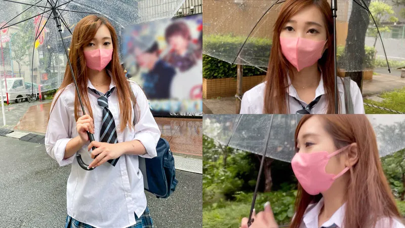 花柄の白Tバックちゃん【パJKギャル 無許可中出しハメ撮り流出】