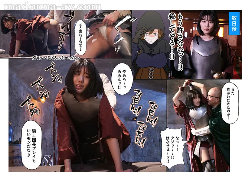 【Iris art 戸田比佐也】元騎士団長 巨乳人妻、卑劣な敵 戦場は寝床 神宮寺ナオ