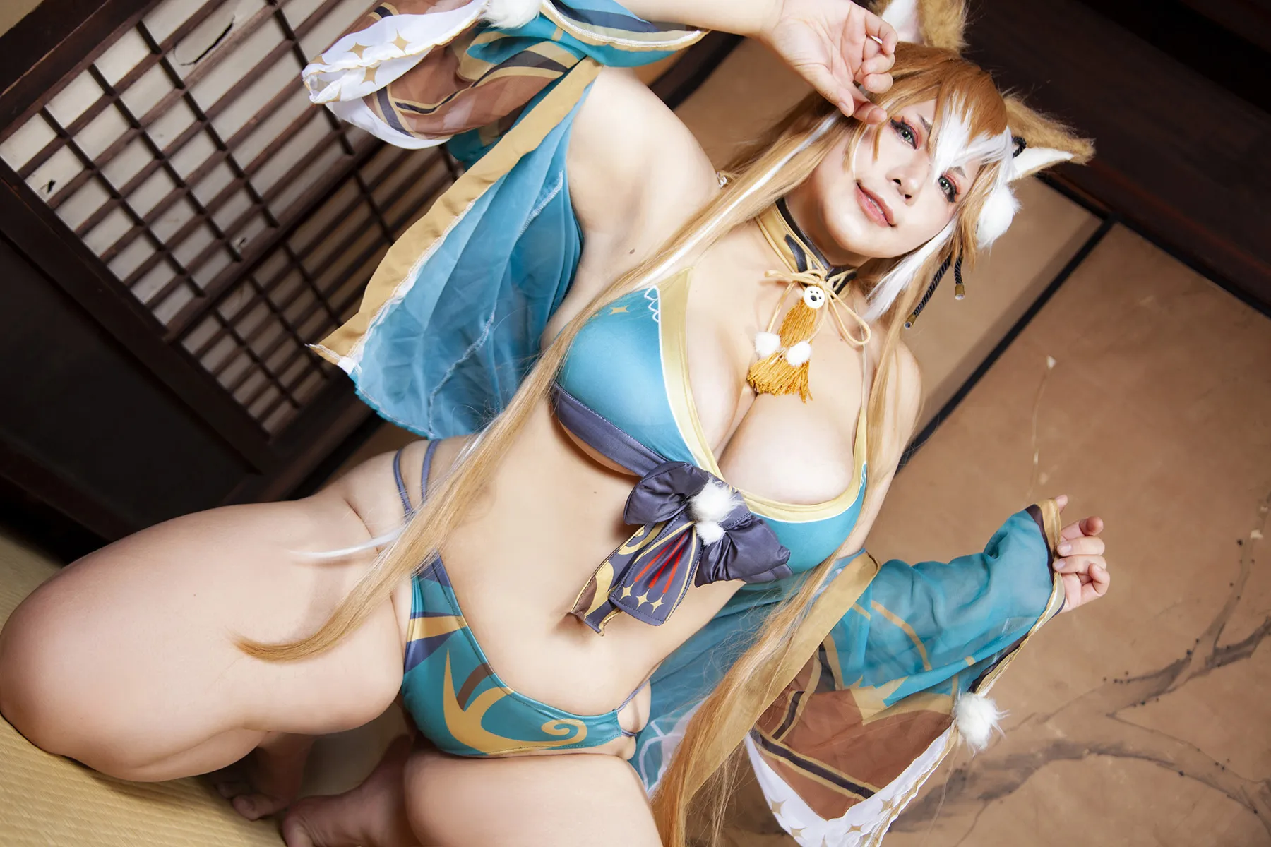 蝶月真綾【原神 ヒナ コスROM】創造架空乙女