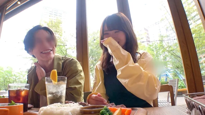 【白浜みなみ】マジ軟派、初撮。 1955 恋愛が長続きしない貞操観念低めのお姉さん、警戒しつつもイケメン軟派師に迫られ即堕ち！顔より大きなブリンブリンお尻がピストンの度に弾ける！！