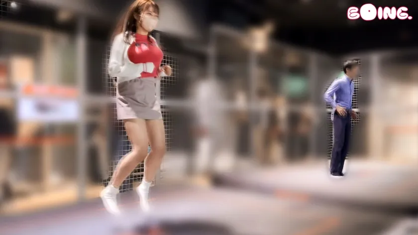 【羽月乃蒼】【Kカップは貴方のためのミラクルエナジー】Kカップ、(  三  )、ノーブラ散歩、東●タワー、縄跳び、乳首つねり、パイズリ、コスプレSEX。【ぱいぱいズリ子。】