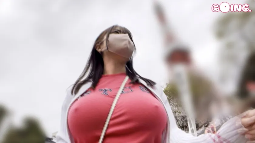 【羽月乃蒼】【Kカップは貴方のためのミラクルエナジー】Kカップ、(  三  )、ノーブラ散歩、東●タワー、縄跳び、乳首つねり、パイズリ、コスプレSEX。【ぱいぱいズリ子。】