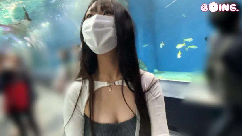 【神坂朋子】【Iカップは巨乳家系の優性ゲノム】Iカップ、パイスラッシュ、水族館、パイズリ、コスプレSEX。【ぱいぱいズリ子。】