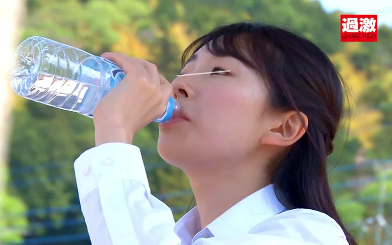 【皆月ひかる】【JK】クスリを飲まされ女体炎上！人目も気にせず全裸オナニーでイキ漏らす野外アクメ女 黒髪清楚J○