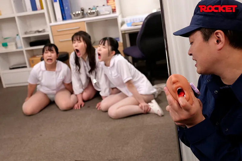 【綾瀬ひまり 富井美帆 紺野みいな】【ナース】感覚共有オナホールPART.3 病院編