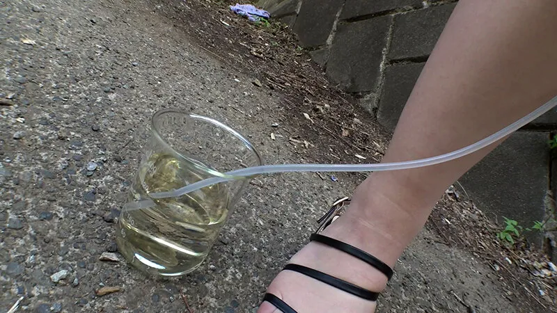 【有村のぞみ】立ちション女子散歩 スレンダー美女が立ったままこっそり野ション出来るようになるまでの放尿記録