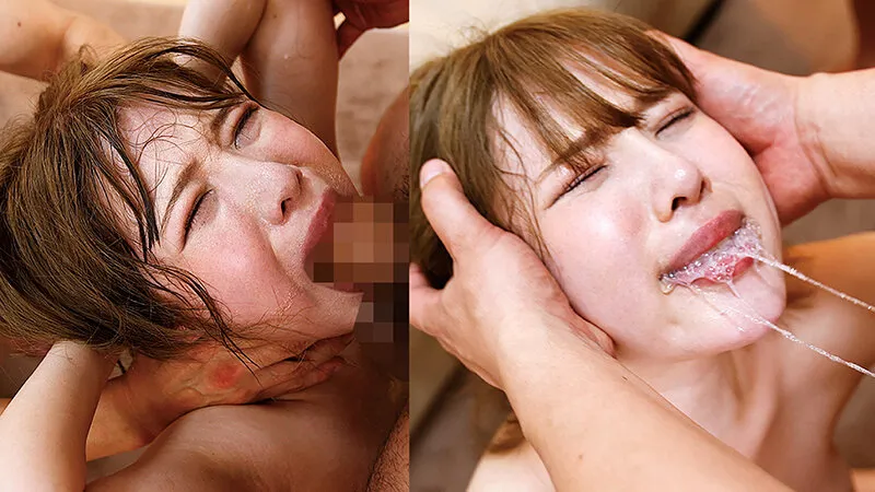 精子沢山飲むからいっぱいお口に出してね！清楚系美女が痙攣白目イキ！ ごっくん白目セックスで失神する変態美女 二宮もも