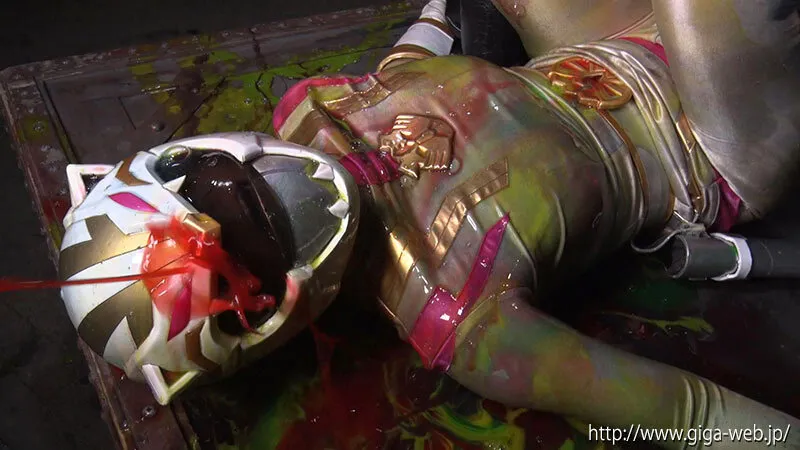 【音琴るい】ヒロインウェット＆メッシー ドロドロビチョビチョ汚辱 強獣戦隊ワイルドレンジャー 生贄にされたワイルドホワイト 妃月るい