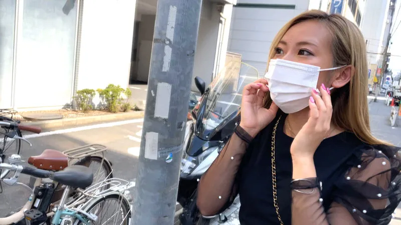 【朝陽えま】えま【金髪黒ギャル 飲酒泥酔・中出しハメ撮り流出】