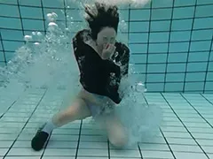 【JK着衣水泳】夏制服での体験結果【ウェット＆メッシー】