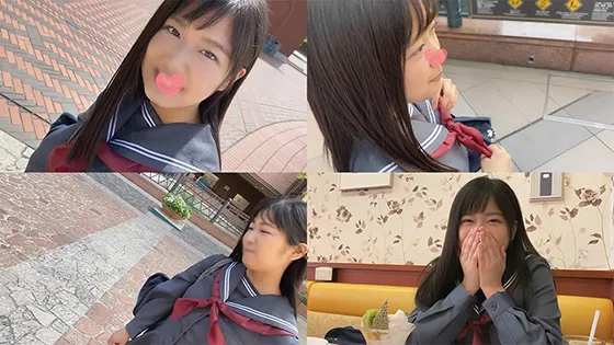 【JK】【個撮】#61 放課後オフパコ 性欲旺盛の甘えん坊美●女18歳 初めてのゴム無しSEXに我を忘れてエロ汁出まくり