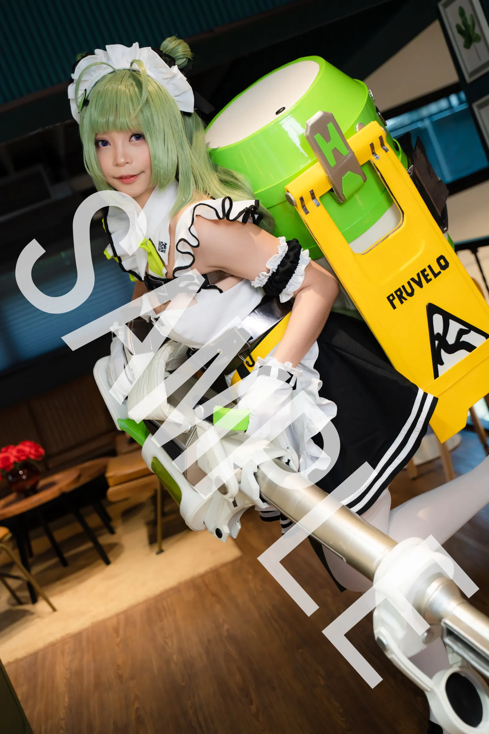 【カドリン仁美】【NIKKE ソーダ コスROM】HTM-100 メイド・イン・バレンタイン