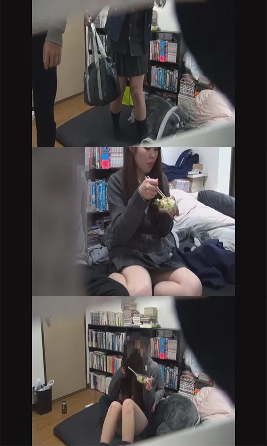 【JK盗撮】彼氏投稿の放課後Ｊ●隠し撮りSEX**映像?