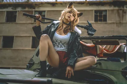 【アークナイツ シージ】★4K★Coser-QIUHEKEJI No.108 アーク●イツシージ(Siege)　33P