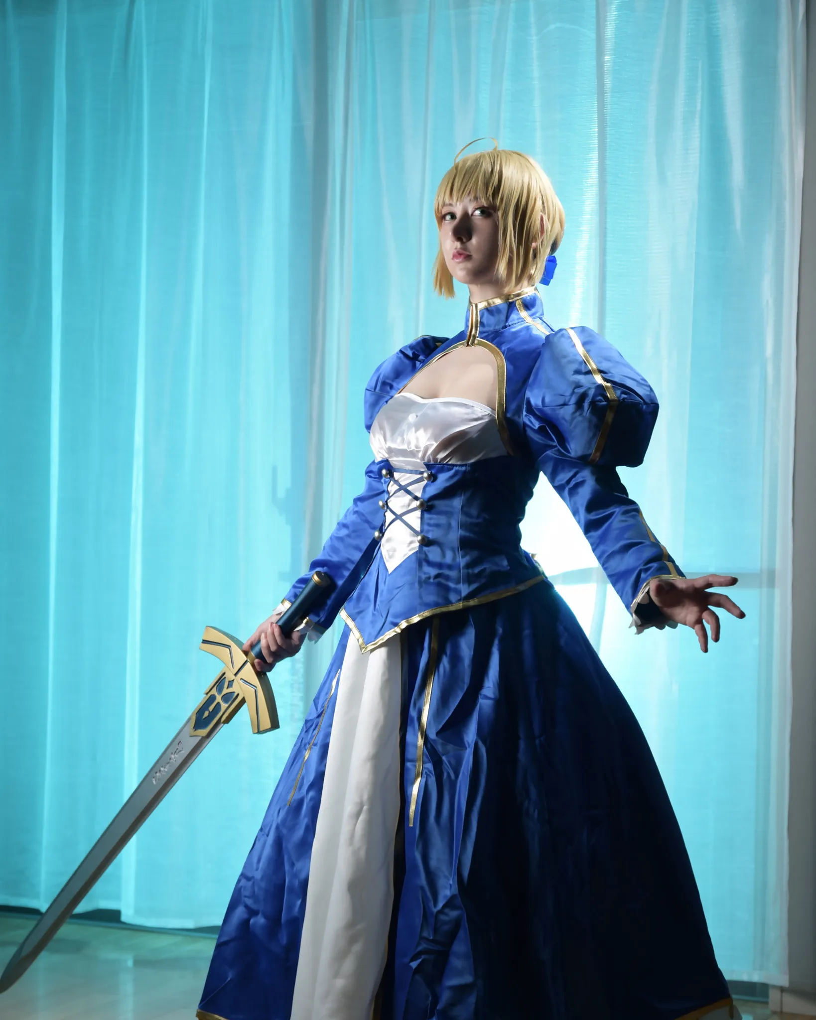 【黒ノ森聖】【FGO アルトリア コスROM】絆10アルトリアとのひと夏。