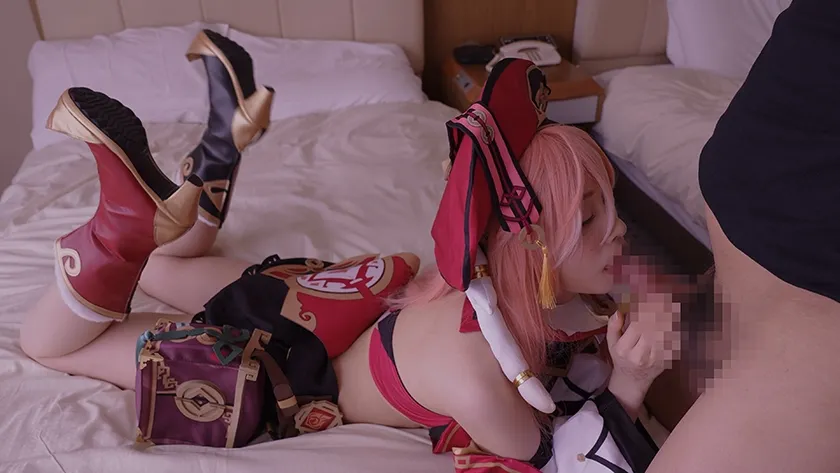 【桐香ゆうり】【原神 煙緋 コスプレAV】【中出し】厳選美少女にコスプレさせてオレの子を孕ませる！【煙●】 桐山結羽