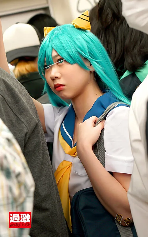 【綾瀬こころ】【うる星やつら ラム コスプレAV】痴漢夏祭り2023 中出しスペシャル コミケ電車痴漢 スレンダー巨乳レイヤー