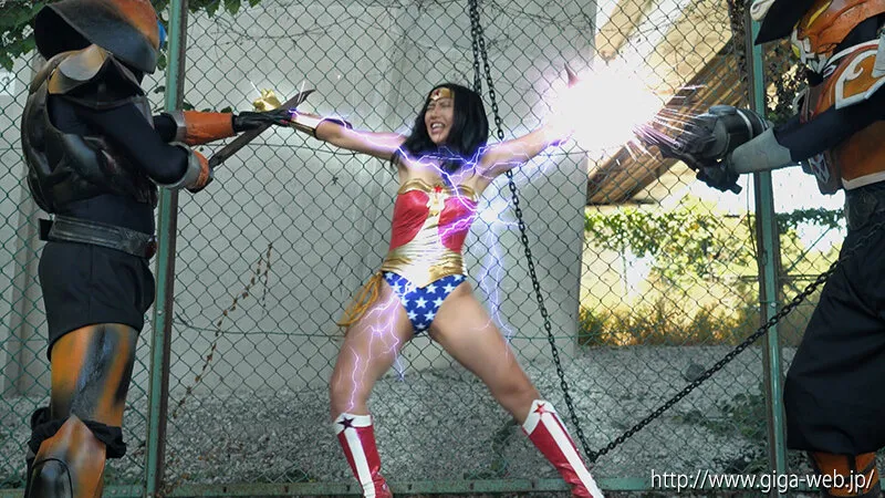 【朝陽えま 志摩ことり】鉄腕美女ダイナウーマン 大逆転→結局大敗北