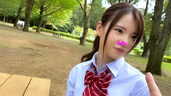 【JK】【個撮】#70 ☆中出し2発☆ 優等生スレンダーJ〇18歳 部活帰りにおじさん彼氏とゴム無しセックス 気持ち良すぎて膣出し懇願