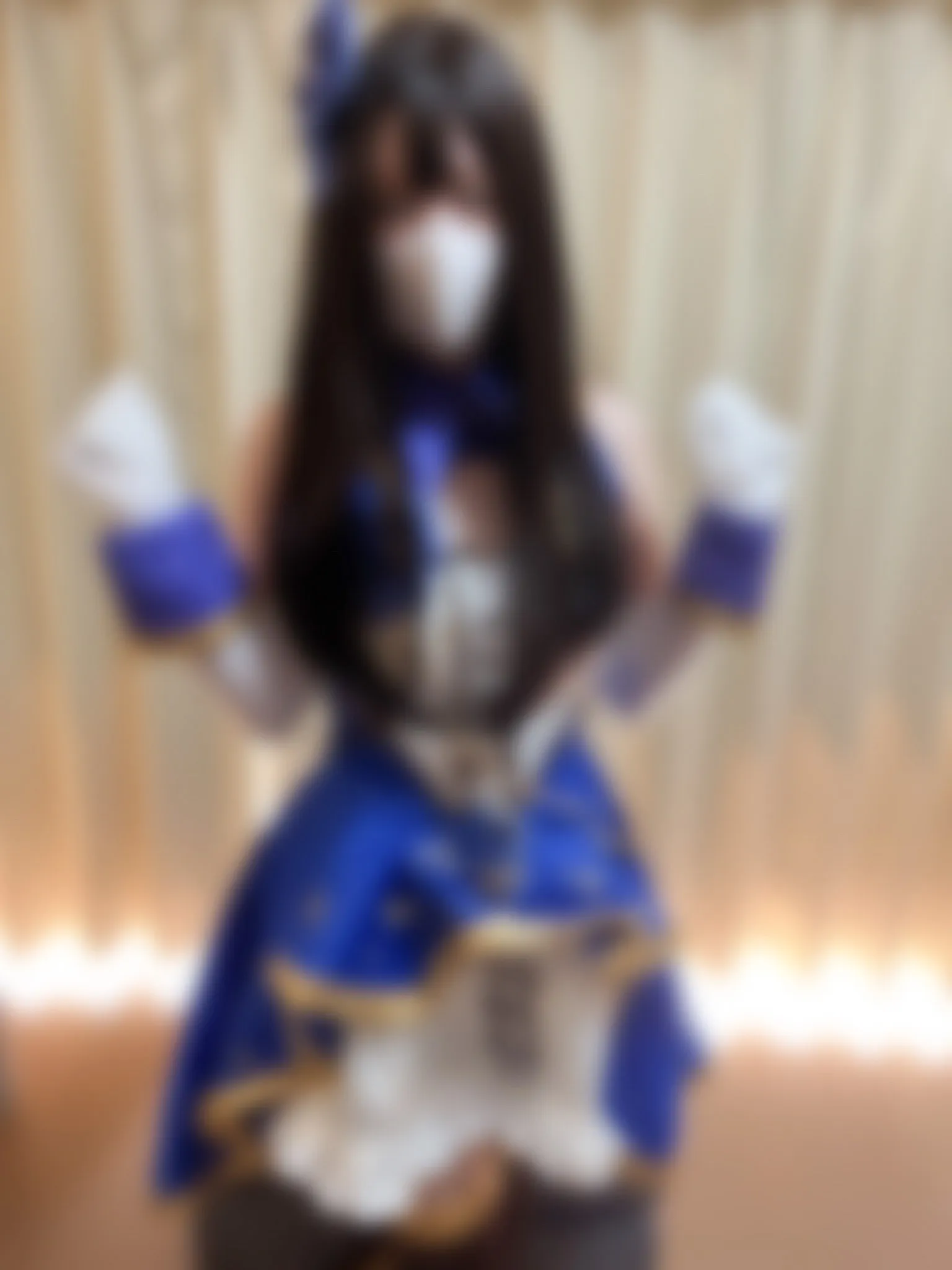 【デレマス渋谷凛 同人AV】※天然Gcup【限定販売】アイ〇ス渋〇凛、専属レイヤーまりあちゃん中出し＆マスク顔射！素人童貞くん潮吹きしちゃった