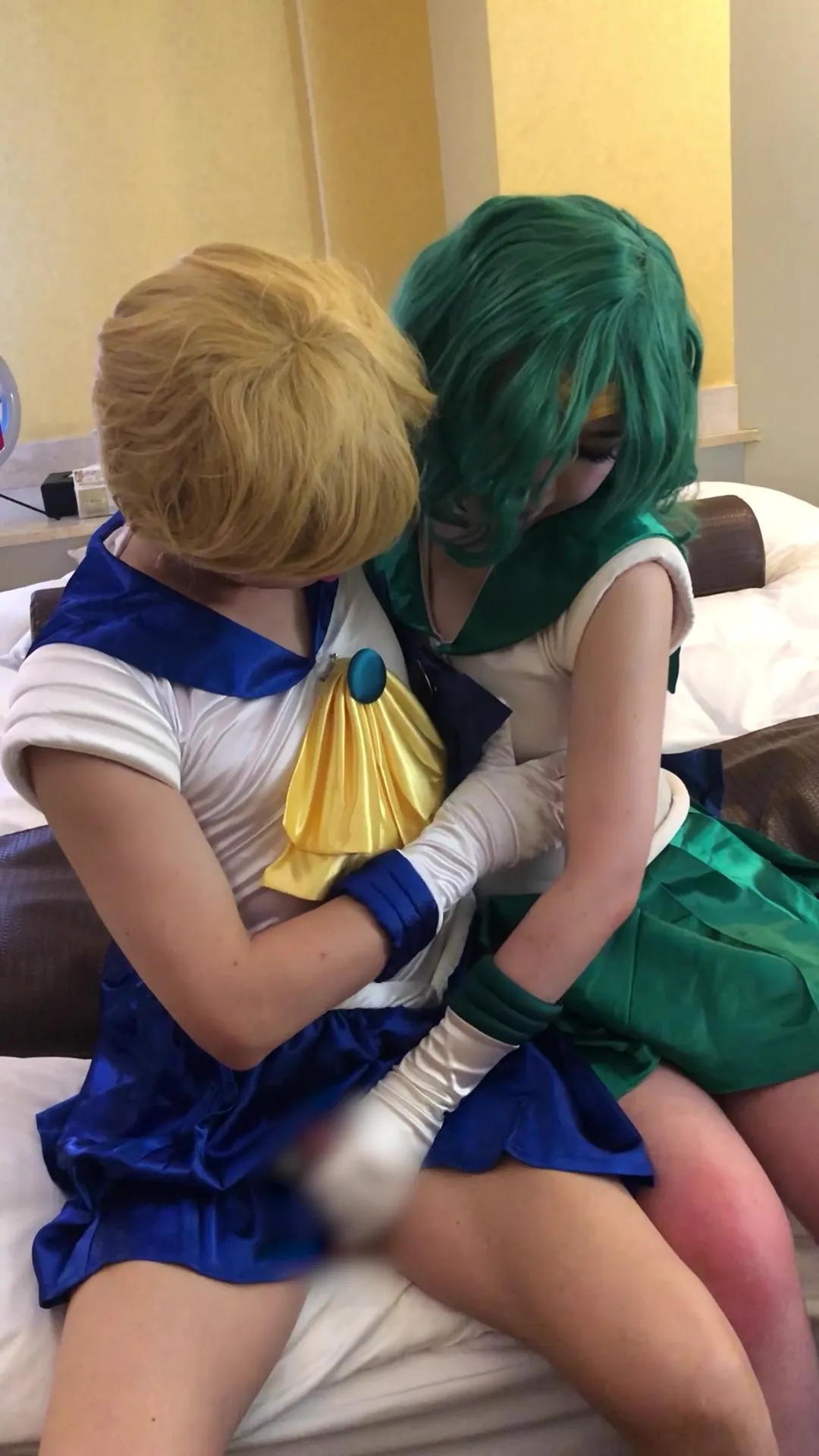 【ウラヌス×ネプチューン同人AV】シン・コスプレデリヘルドキュメント　海王星×天王星　セーラー服美少女戦士コスで恋人プレイ！