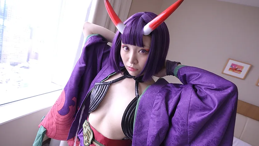 【FGO酒呑童子コスプレAV】【中出し】厳選美少女にコスプレさせてオレの子を孕ませる！【酒呑●子2】 佐藤ののか