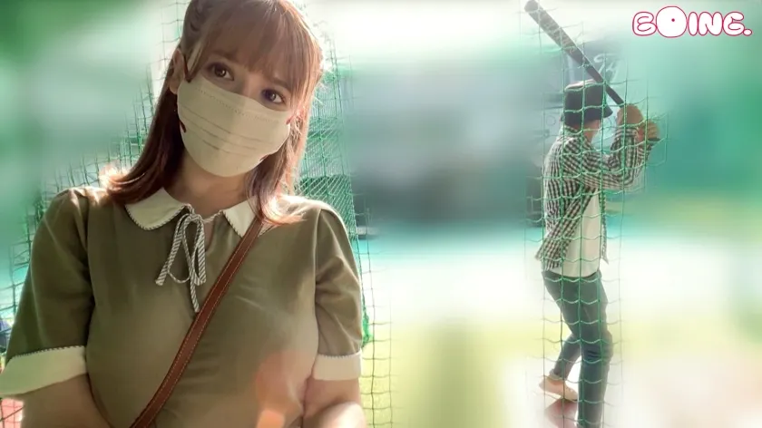 【千鶴えま】【Gカップの激震インバウンド】ノーブラ散歩、電気街、パイズリ、ホグ●ーツ制服SEX。【ぱいぱいズリ子。】