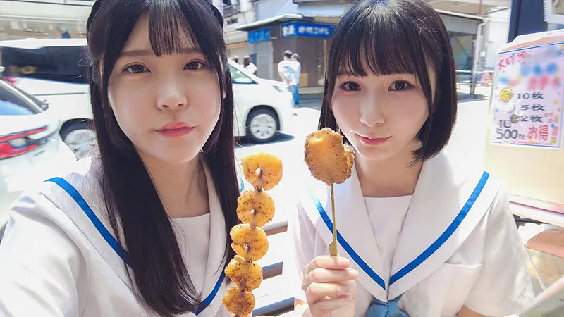 【皆瀬あかり 由良かな】【JK】「どうやってオナニーしてる？」仲良しJ○が初レズえっちに目覚める制服温泉旅行