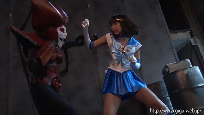 【市来まひろ 美咲結衣】【セーラーマーキュリー コスプレAV】ふたなりヒロイン 美少女戦士セーラーマーメイド 蹂躙された穢れなき肉棒