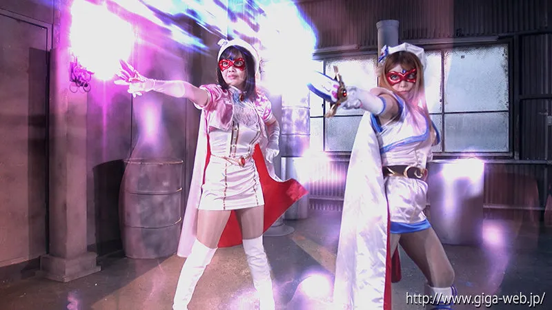 【新村あかり 辻芽愛里】【G1】美聖女仮面オーロラ＆フォンテーヌ 悪魔のアクメ白目失神快楽地獄