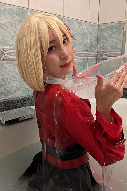 【五十嵐もか】ReSlimy(写真＋動画おまとめセット)【リコリコ錦木千束 着衣ローションコスROM】