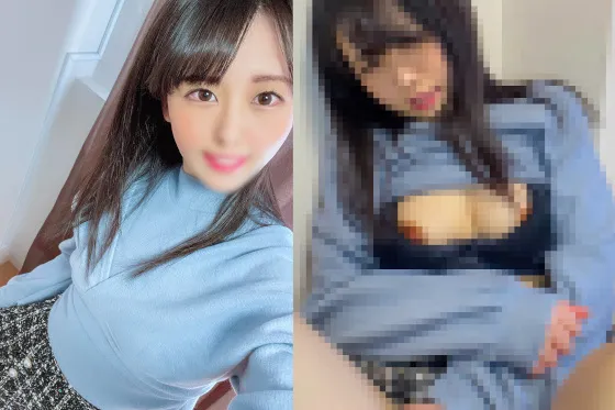 個撮）細身、ピンク乳首、本物美人登場♡「彼氏が構ってくれずプチしてます。」火照る子宮かき回されチンポしごく変態OL　敏感クリ連打に愛液とまりません♡（素人）