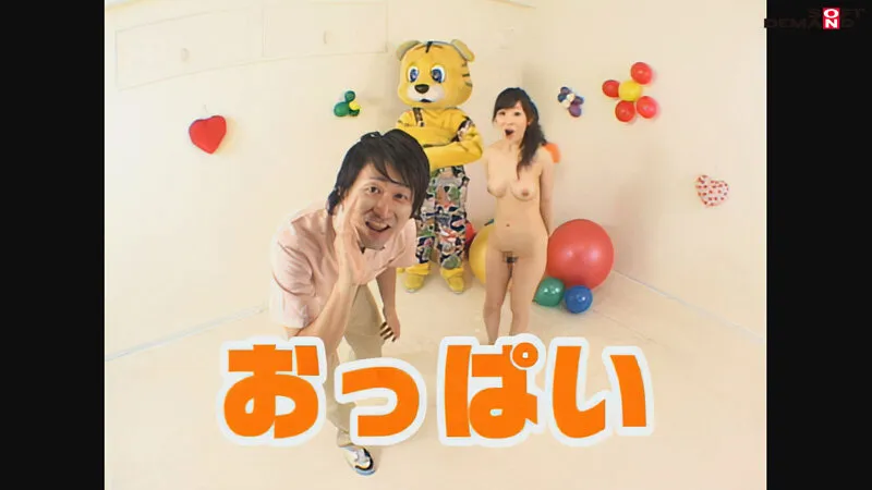 【月島愛 真咲南朋 他】【NHK教育テレビEテレパロディAV】【 AI リマスター版 】NH○ 全裸教育テレビ vol.2