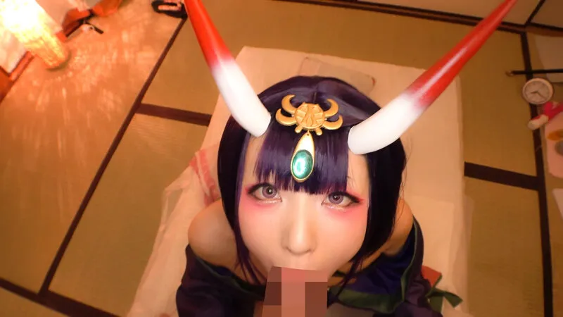 【皆月ひかる】【FGO酒呑童子コスプレAV】体長146.2cmクソ雑魚メスガキ美少女レイヤー大量潮吹き生中出し撮影会