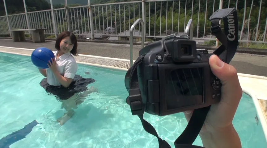 【JK着衣水泳】水球と先輩と卒アル撮影