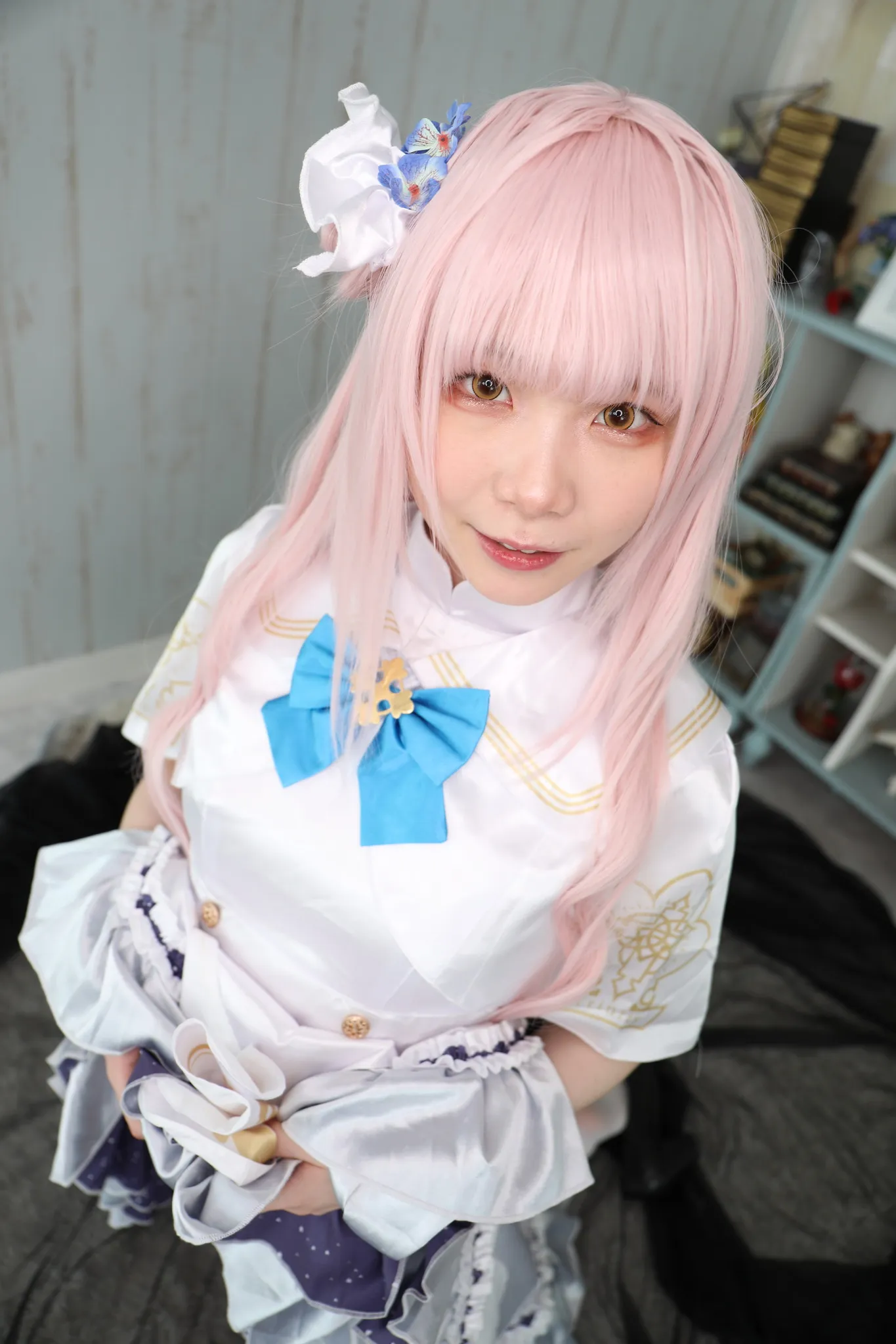 【アズレン ラフィー（ウサウサアイドル）＆ブルアカ聖園ミカ コスROM】うちまけない！ 藤田こずえ