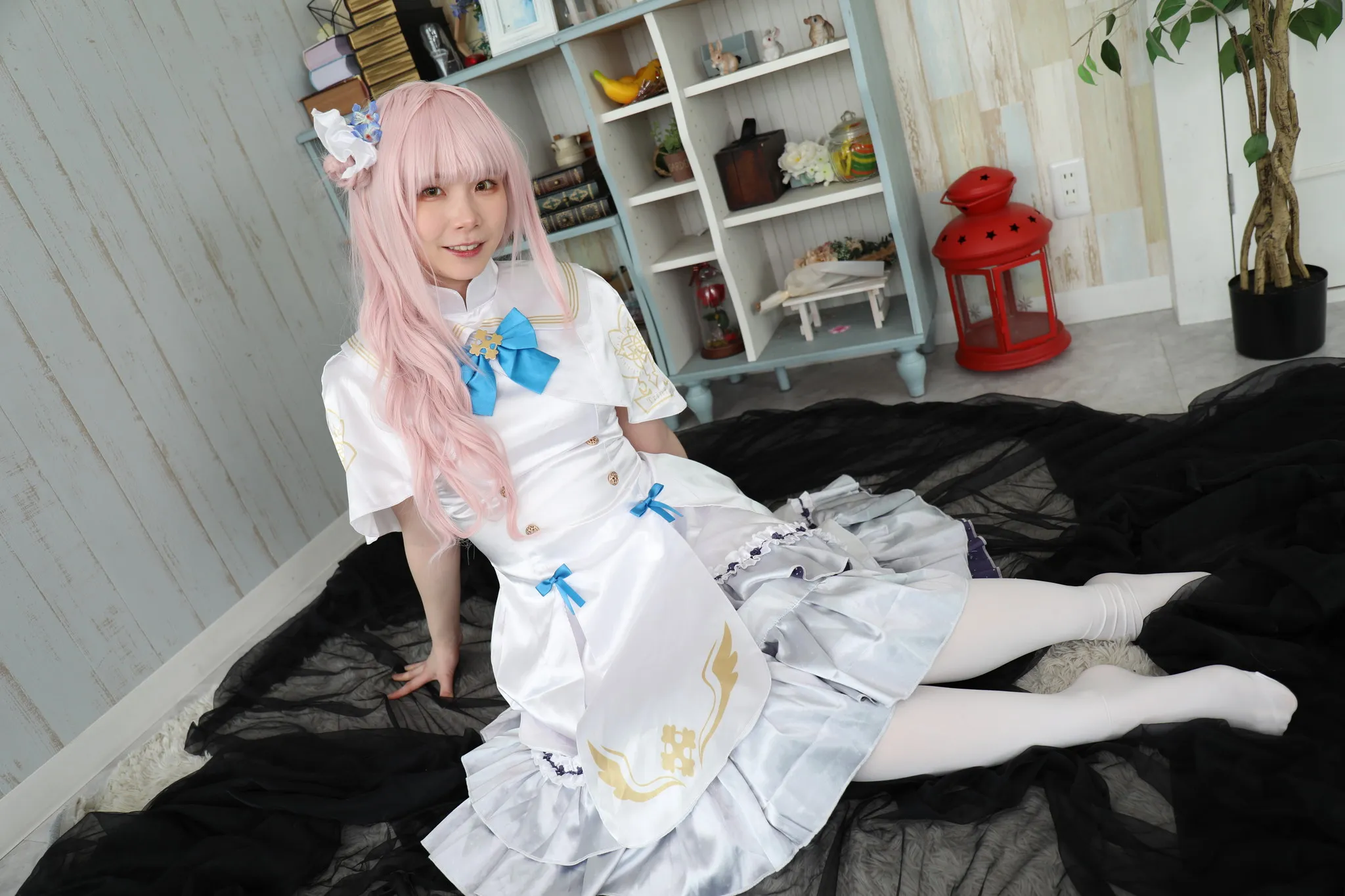 【アズレン ラフィー（ウサウサアイドル）＆ブルアカ聖園ミカ コスROM】うちまけない！ 藤田こずえ