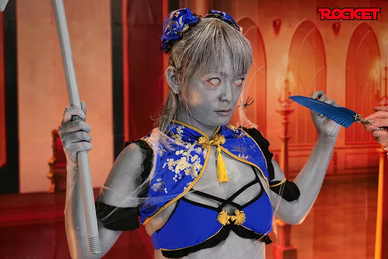 【浅海なな 市川ななみ 成川芽衣】RPGゲームの世界で女主人公を石化