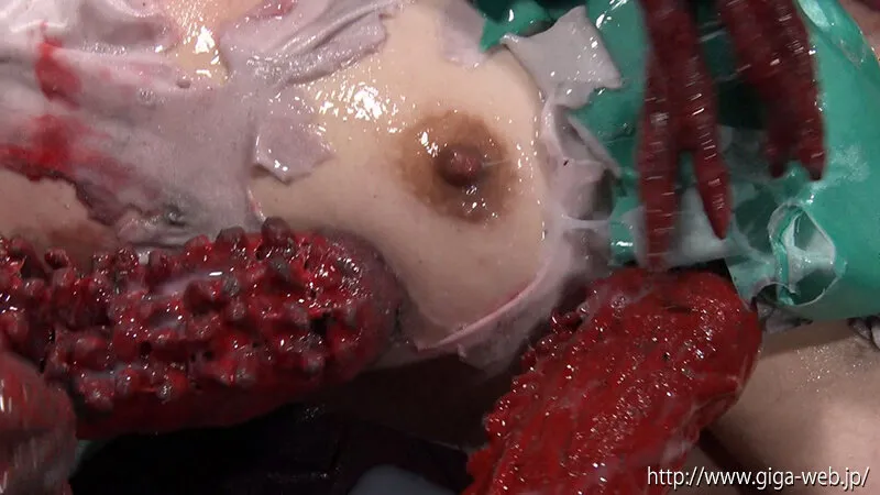 【セーラームーンパロディAV】触手十字架地獄8 美少女戦士セーラーミント 触手怪人たちの恐怖 真宮あやな